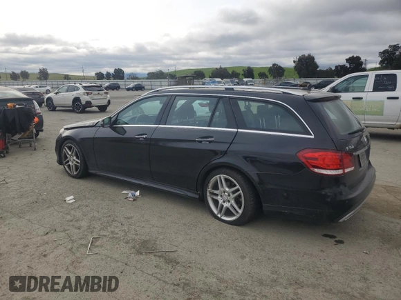 2015 Mercedes-Benz E 350 Luxury with VIN WDDHH8JB0FB083412, listed as a Copart auction lot 52053855 with 117,040 mi miles and Salvage title. Bid and sale history available at DreamBid. Image 2.