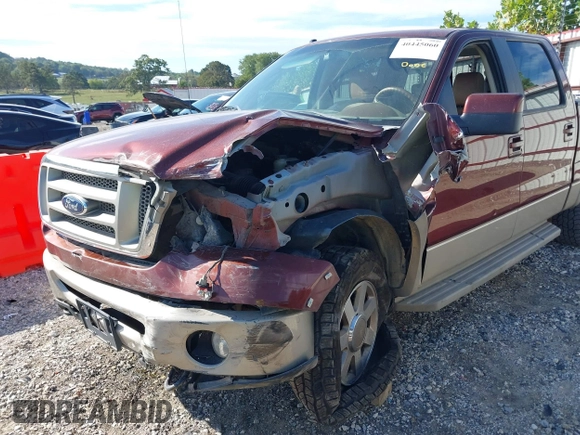2007 Ford F-150 XLT with VIN 1FTPW14V67KC80451, listed as a IAAI auction lot 40445060 with 180,139 mi miles. Bid and sale history available at carsss.com. Image 6.