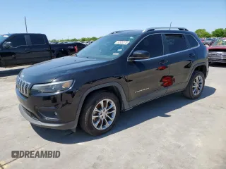 2019 Jeep Cherokee Latitude Plus z VIN 1C4PJLLB3KD301173, wystawiony jako Copart lot #52635575 z przebiegiem 191 867 mil mil oraz Czysty tytuł • Clean title. Historia ofert i sprzedaży dostępna na DreamBid. Obrazek 1.