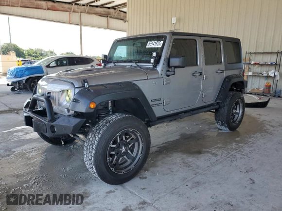 2016 Jeep Wrangler Unlimited Sport с VIN 1C4BJWDG5GL329916, выставлен на аукционе Copart как лот 55141825 с пробегом 54 074 миль миль и Списание • Salvage title. История ставок и продаж доступна на DreamBid. Изображение 1.
