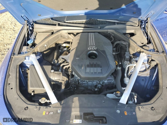 2020 Genesis G70 2.0T with VIN KMTG64LAXLU056650, listed as a Copart auction lot 79948164 with 26,726 mi miles and Salvage Title. Bid and sale history available at carsss.com. Image 11.