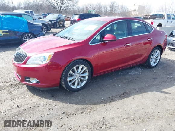 2012 Buick Verano Convenience Group with VIN 1G4PR5SK4C4138066, listed as a IAAI auction lot 41986054 with 175,503 mi miles. Bid and sale history available at carsss.com. Image 2.