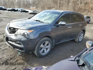 2013 Acura MDX Tech Pkg with VIN 2HNYD2H35DH517677, listed as a Copart auction lot 46614245 with 100,846 mi miles and Salvage Title. Bid and sale history available at carsss.com. Image 1.