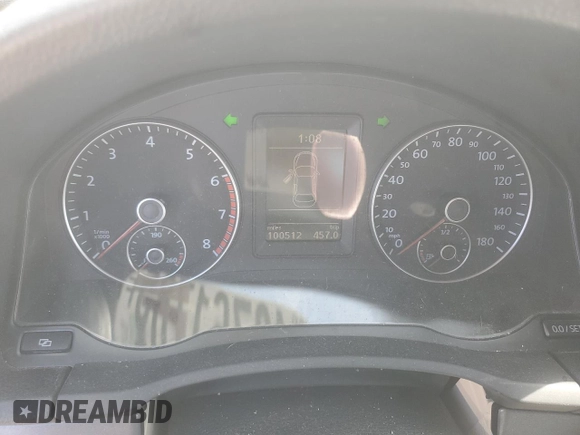 2011 Volkswagen Eos Komfort with VIN WVWBW7AH7BV002564, listed as a Copart auction lot 48761785 with 100,512 mi miles and Clean Title. Bid and sale history available at DreamBid. Image 9.