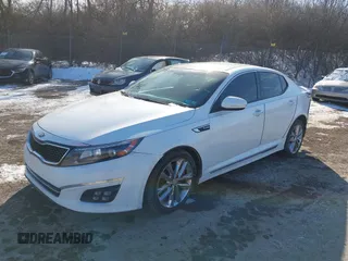 2015 Kia Optima SXL Turbo with VIN 5XXGR4A65FG428023, listed as a IAAI auction lot 41416027 with 100,372 mi miles and . Bid and sale history available at DreamBid. Image 17.