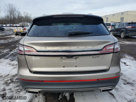 2019 Lincoln Nautilus Reserve with VIN 2LMPJ8L93KBL11136, listed as a Copart auction lot 46173655 with 72,100 mi miles and Salvage Title. Bid and sale history available at carsss.com. Image 6.