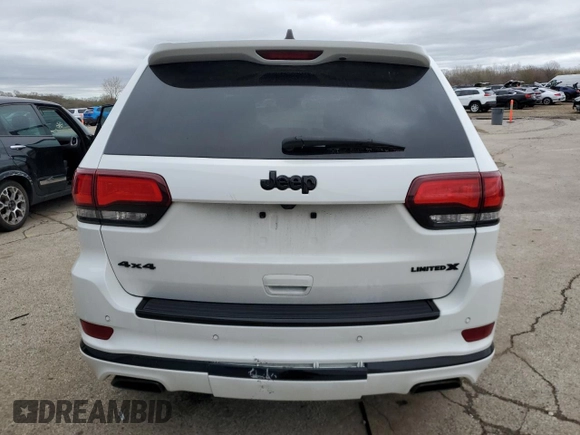 2021 Jeep Grand Cherokee Limited X with VIN 1C4RJFBT9MC822377, listed as a Copart auction lot 53750875 with 42,574 mi miles and Clean title. Bid and sale history available at DreamBid. Image 6.