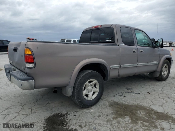 2001 Toyota Tundra Ltd with VIN 5TBRT38121S201676, listed as a Copart auction lot 49929835 with 271,168 mi miles and Salvage Title. Bid and sale history available at carsss.com. Image 3.