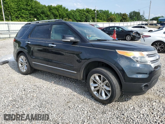 2014 Ford Explorer XLT with VIN 1FM5K7D86EGC10086, listed as a Copart auction lot 59296585 with 120,147 mi miles and Salvage title. Bid and sale history available at DreamBid. Image 4.