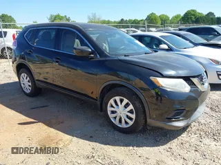 2016 Nissan Rogue S with VIN KNMAT2MT3GP614005, listed as a IAAI auction lot 42059709 with 95,091 mi miles and . Bid and sale history available at carsss.com. Image 1.