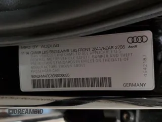 2016 Audi A6 3.0L TDI Premium Plus with VIN WAUFMAFC3GN000655, listed as a Copart auction lot 86820634 with 0 mi miles and Clean Title. Bid and sale history available at carsss.com. Image 14.