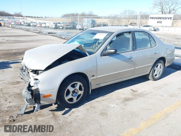 1997 Nissan Altima XE with VIN 1N4BU31D4VC221788, listed as a IAAI auction lot 41356945 with 136,931 mi miles. Bid and sale history available at carsss.com. Image 17.
