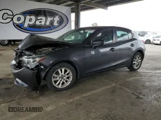 2015 Mazda 3 i Touring with VIN 3MZBM1L73FM155107, listed as a Copart auction lot 58868485 with 60,172 mi miles and Salvage title. Bid and sale history available at DreamBid. Image 1.