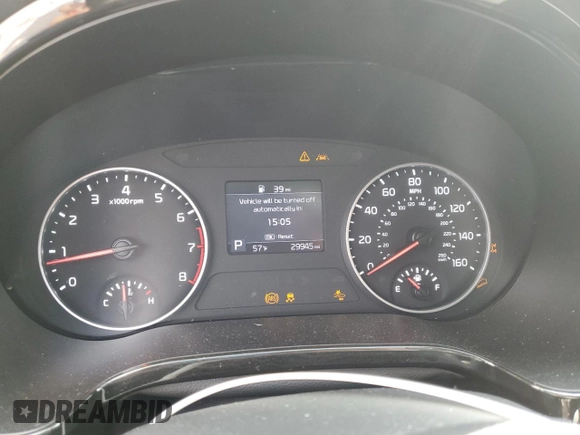 2022 Kia Seltos S z VIN KNDEUCAA6N7276779, wystawiony jako Copart lot #54263225 z przebiegiem 29 945 mil mil oraz Szkody całkowita. Historia ofert i sprzedaży dostępna na DreamBid. Obrazek 9.