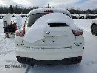 2015 Nissan Juke SL with VIN JN8AF5MVXFT553711, listed as a Copart auction lot 89395215 with 184,531 mi miles and Salvage title. Bid and sale history available at DreamBid. Image 6.