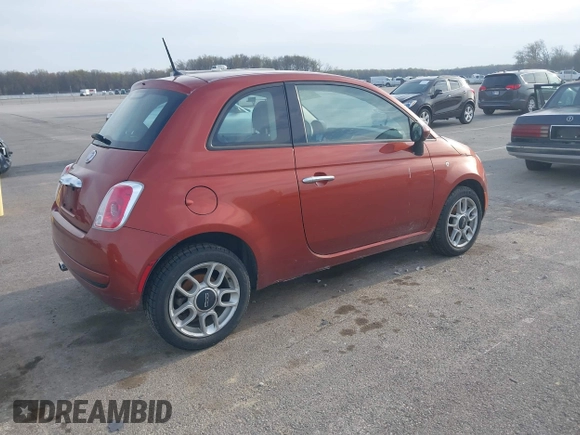 2015 FIAT 500 Pop with VIN 3C3CFFARXFT667301, listed as a IAAI auction lot 41982384 with 147,902 mi miles. Bid and sale history available at carsss.com. Image 4.