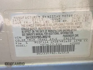 2014 Nissan Note SV with VIN 3N1CE2CP8EL365218, listed as a IAAI auction lot 42131926 with 100,775 mi miles and . Bid and sale history available at DreamBid. Image 9.