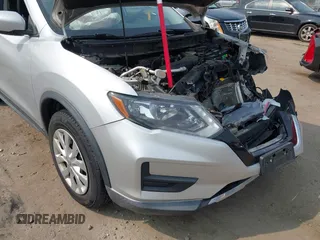 2017 Nissan Rogue SV with VIN KNMAT2MV7HP565670, listed as a IAAI auction lot 42435654 with 99,114 mi miles and . Bid and sale history available at DreamBid. Image 19.