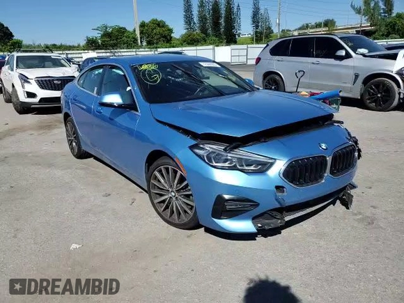 2020 BMW 2 Series 228i xDrive with VIN WBA73AK08L7F96625, listed as a Copart auction lot 72366563 with 37,279 mi miles. Bid and sale history available at carsss.com. Image 11.