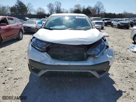 2021 Honda CR-V EX with VIN 7FARW1H59ME000358, listed as a Copart auction lot 50489765 with 61,247 mi miles and Salvage Title. Bid and sale history available at carsss.com. Image 5.