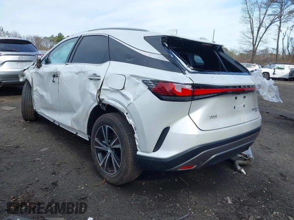 2025 Lexus RX 350 with VIN 2T2BAMCA7SC095145, listed as a IAAI auction lot 42009177 with 5 mi miles and . Bid and sale history available at DreamBid. Image 3.