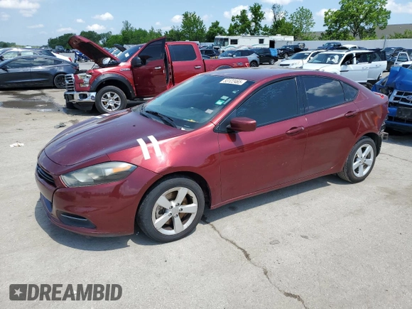2015 Dodge Dart SXT z VIN 1C3CDFBB7FD373898, wystawiony jako Copart lot #53122465 z przebiegiem 173 757 mil mil oraz Szkoda całkowita • Salvage title. Historia ofert i sprzedaży dostępna na DreamBid. Obrazek 1.