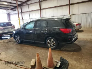 2017 Nissan Pathfinder SL with VIN 5N1DR2MM3HC914121, listed as a Copart auction lot 50707625 with 160,800 mi miles and Salvage Title. Bid and sale history available at DreamBid. Image 2.
