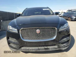 2018 Jaguar F-Pace 25t Prestige with VIN SADCK2FX8JA295985, listed as a Copart auction lot 47165295 with 75,196 mi miles and Salvage Title. Bid and sale history available at DreamBid. Image 5.