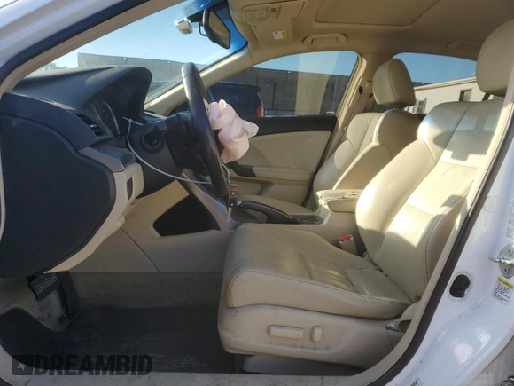 2013 Acura TSX Technology with VIN JH4CU2F66DC003884, listed as a Copart auction lot 83199394 with 98,398 mi miles and Salvage title. Bid and sale history available at DreamBid. Image 7.
