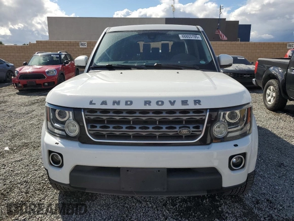 2016 Land Rover LR4 with VIN SALAC2V67GA812994, listed as a Copart auction lot 48803705 with 3,032 mi miles and Salvage Title. Bid and sale history available at DreamBid. Image 5.