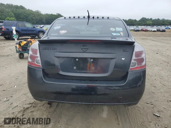 2012 Nissan Sentra SL with VIN 3N1AB6AP6CL784448, listed as a Copart auction lot 60793415 with 126,356 mi miles and Salvage title. Bid and sale history available at DreamBid. Image 6.