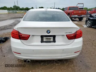 2015 BMW 4 Series 428i with VIN WBA3N7C59FK222559, listed as a Copart auction lot 60604025 with 151,375 mi miles and Salvage title. Bid and sale history available at DreamBid. Image 6.