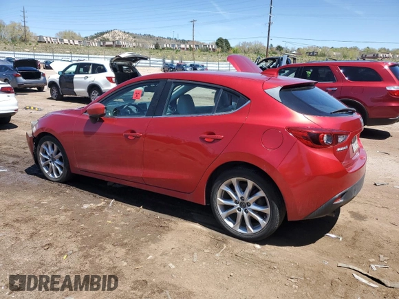 2014 Mazda 3 S Grand Touring z VIN JM1BM1M39E1101918, wystawiony jako Copart lot #55359215 z przebiegiem Nie podano mil oraz Nie do naprawy • Non repairable. Historia ofert i sprzedaży dostępna na DreamBid. Obrazek 2.