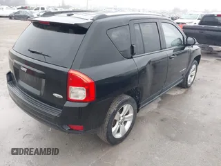2012 Jeep Compass Latitude with VIN 1C4NJCEA6CD677525, listed as a IAAI auction lot 41478397 with 174,655 mi miles and . Bid and sale history available at carsss.com. Image 4.