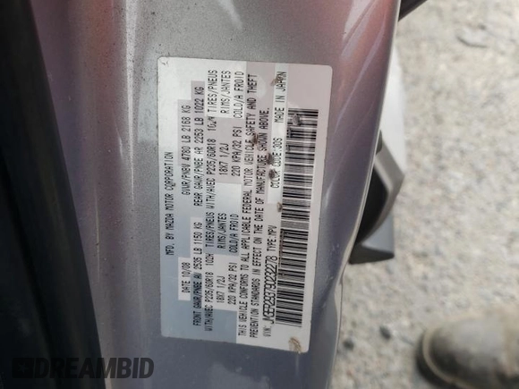 2009 Mazda CX-7 Sport with VIN JM3ER293790232278, listed as a Copart auction lot 48412275 with 170,745 mi miles and Salvage Title. Bid and sale history available at carsss.com. Image 13.