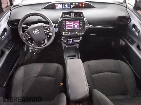 2021 Toyota Prius L Eco with VIN JTDKAMFU3M3141253, listed as a Copart auction lot 45244345 with 183,396 mi miles and Clean Title. Bid and sale history available at DreamBid. Image 8.