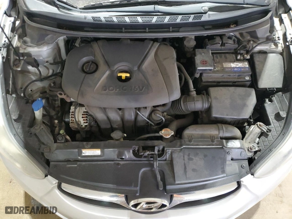 2013 Hyundai Elantra GLS with VIN 5NPDH4AE8DH151625, listed as a Copart auction lot 45352485 with 160,143 mi miles and Salvage Title. Bid and sale history available at carsss.com. Image 11.