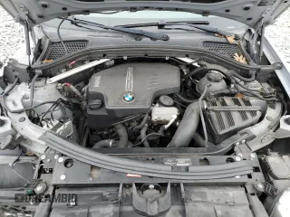 2013 BMW X3 xDrive28i with VIN 5UXWX9C50D0A12772, listed as a Copart auction lot 46727065 with 151,749 mi miles and Salvage Title. Bid and sale history available at carsss.com. Image 14.