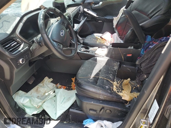 2020 Ford Escape Titanium Hybrid with VIN 1FMCU0DZ5LUC42835, listed as a Copart auction lot 64339785 with 83,515 mi miles and Non repairable. Bid and sale history available at DreamBid. Image 7.