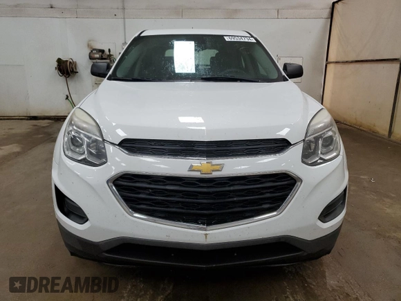 2017 Chevrolet Equinox LS with VIN 2GNALBEK6H1522849, listed as a Copart auction lot 69534734 with 203,051 mi miles and Salvage Title. Bid and sale history available at carsss.com. Image 5.