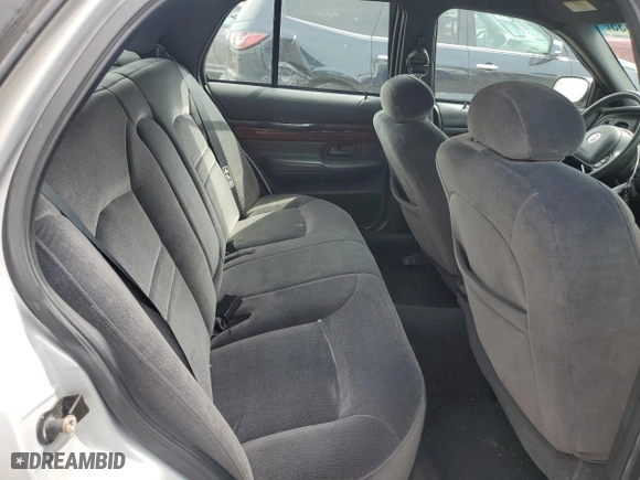 2002 Mercury Grand Marquis LS Premium with VIN 2MEFM75W42X665913, listed as a Copart auction lot 53554535 with 92,394 mi miles and Salvage Title. Bid and sale history available at carsss.com. Image 10.