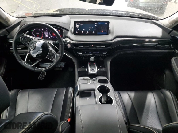 2023 Acura MDX Advance с VIN 5J8YE1H84PL024056, выставлен на аукционе Copart как лот 56536215 с пробегом 19 561 миль миль и Списание • Salvage title. История ставок и продаж доступна на DreamBid. Изображение 8.