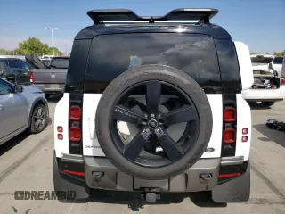 2022 Land Rover Defender z VIN SALE3ERU5N2105752, wystawiony jako Copart lot #75066184 z przebiegiem 20 450 mil mil oraz Szkoda całkowita • Salvage title. Historia ofert i sprzedaży dostępna na DreamBid. Obrazek 6.
