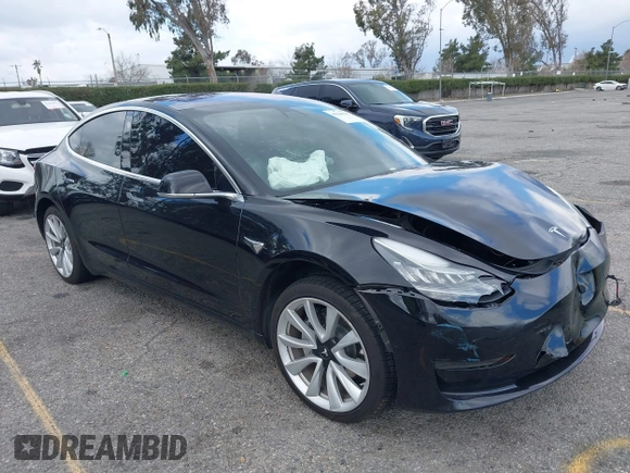 2018 Tesla Model 3 Long Range Battery with VIN 5YJ3E1EA9JF009384, listed as a IAAI auction lot 41544624 with 66,896 mi miles and . Bid and sale history available at DreamBid. Image 1.