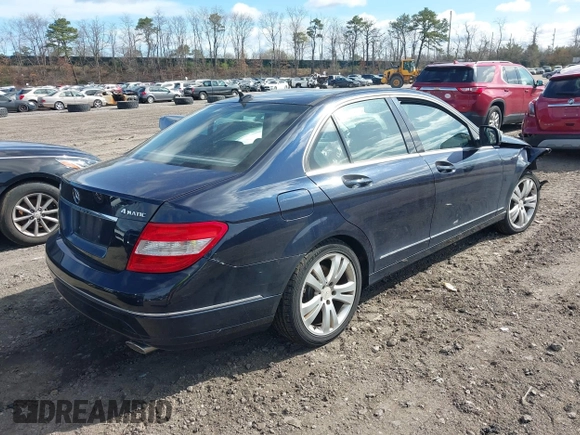 2009 Mercedes-Benz C-Class 3.0L Sport with VIN WDDGF81X49F236271, listed as a IAAI auction lot 42039496 with 69,413 mi miles. Bid and sale history available at carsss.com. Image 4.