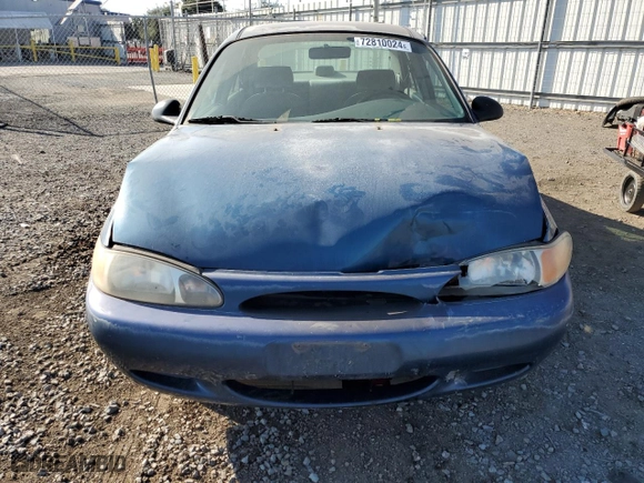 1998 Ford Escort SE with VIN 1FAFP13P1WW167919, listed as a Copart auction lot 72810024 with 211520 miles and Salvage Title. Bid and sale history available at carsss.com. Image 5.