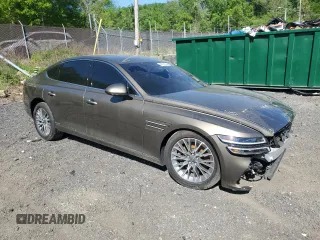 2023 Genesis G80 2.5T with VIN KMTGB4SC9PU195382, listed as a Copart auction lot 54671395 with 33,103 mi miles and Non Repairable. Bid and sale history available at carsss.com. Image 4.