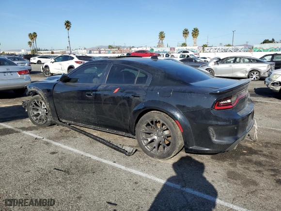 2021 Dodge Charger SRT Hellcat Redeye Widebody with VIN 2C3CDXL94MH531373, listed as a Copart auction lot 85345994 with 18,403 mi miles and Salvage Title. Bid and sale history available at carsss.com. Image 2.