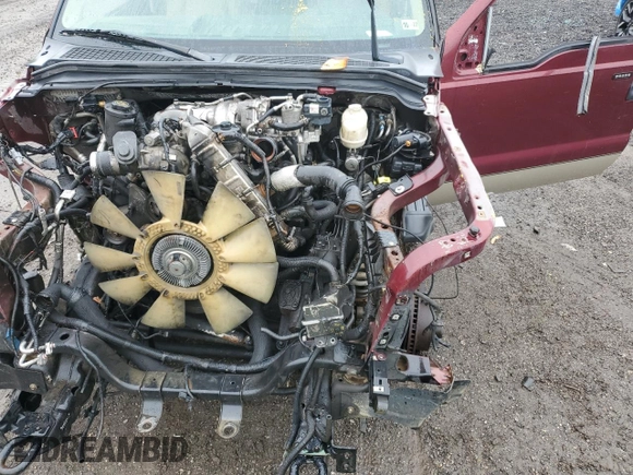 2008 Ford F-350 XL with VIN 1FTWW31R58EC25097, listed as a Copart auction lot 50881335 with Not Provided miles and Salvage Title. Bid and sale history available at DreamBid. Image 11.