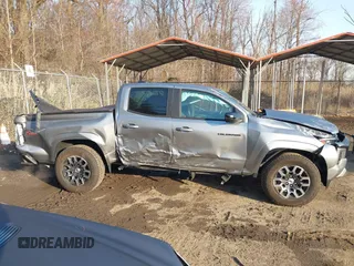 2024 Chevrolet Colorado 4WD Z71 with VIN 1GCPTDEK3R1122785, listed as a IAAI auction lot 41836221 with 3,313 mi miles and . Bid and sale history available at DreamBid. Image 14.